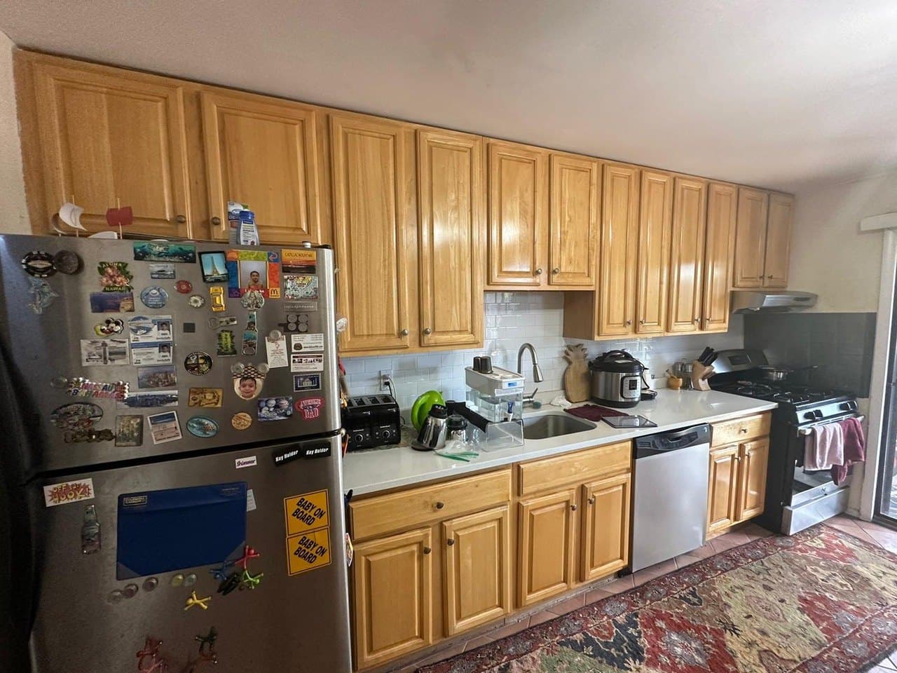 Cobalt kitchen before